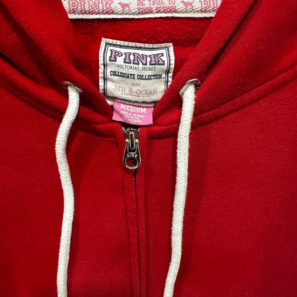 PINK Victoria's Secret Red Hoodie - Picture 3 of 3